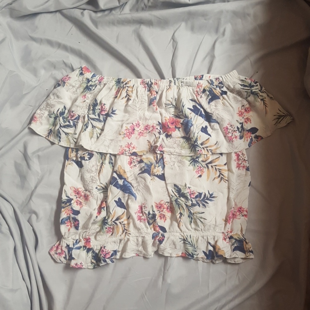 Off the shoulder flowy  shift